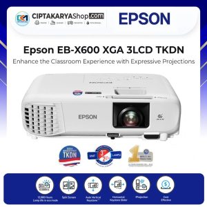 Epson EB-X600 XGA 3LCD TKDN Projector