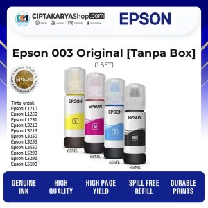 Tinta Original Epson 003 [Tanpa Box]
