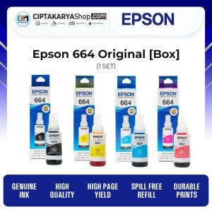 Tinta Original Epson 664 isi 40ml [Box]