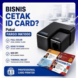 Fargo Ink1000 Printer ID Card Original