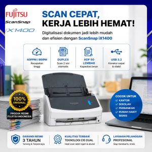 Fujitsu ScanSnap iX1400 Duplex 40ppm